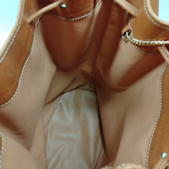 Celine Monogram Macadam Drawstring Bucket Hobo Bag - EUC - Picture 7 of 10